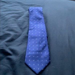 Banana Republic Slimfit Patterned Tie Blue